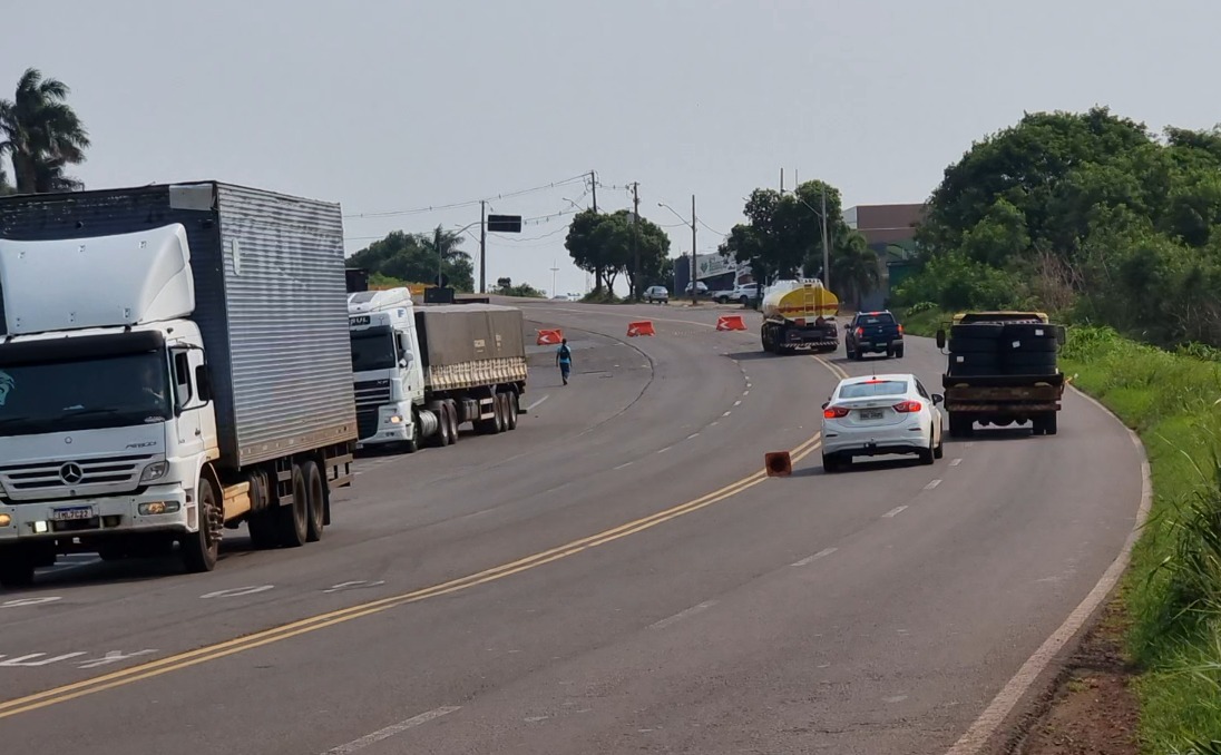 Desvio de tráfego do Contorno Sul para Sarandi pede mais atenção e cuidado; Semutrans reforça fiscalização